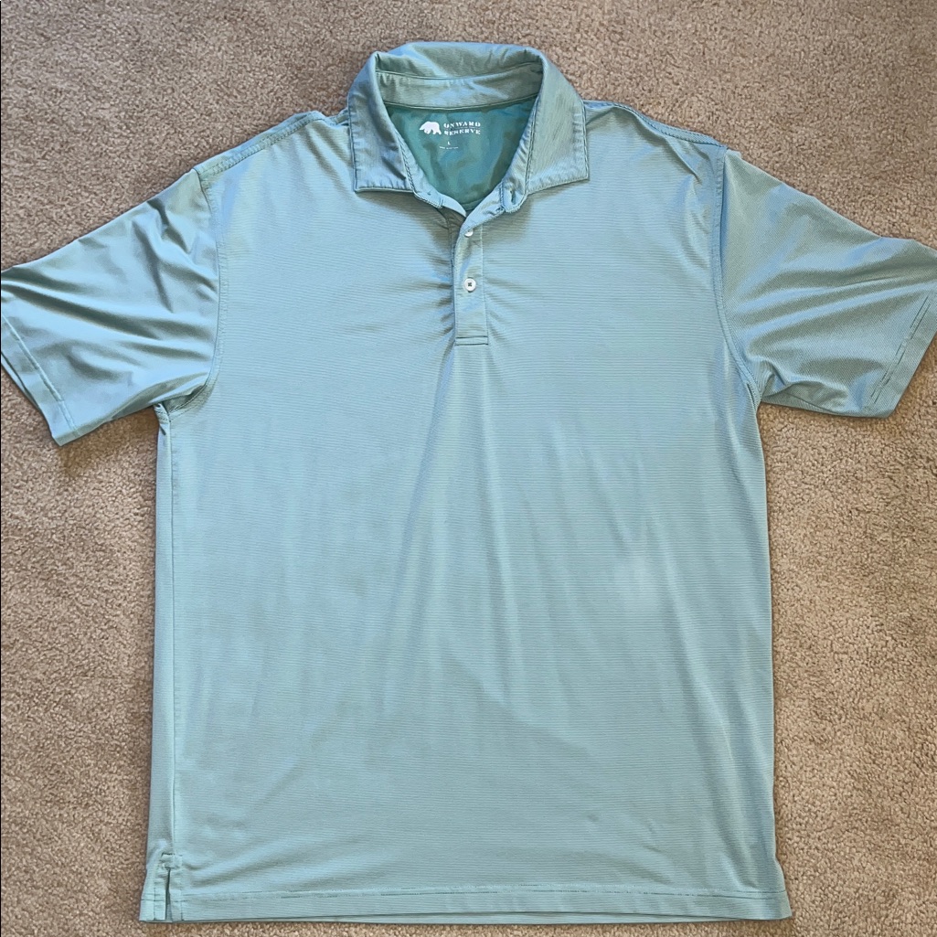 Mens Light Green Polo Shirt